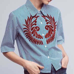 Hemant & Nandita | Cropped Button Down